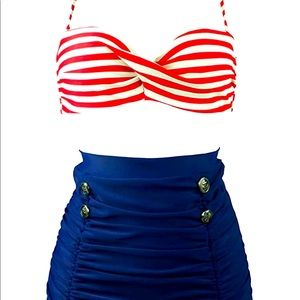 Vintage polka dot bikini!